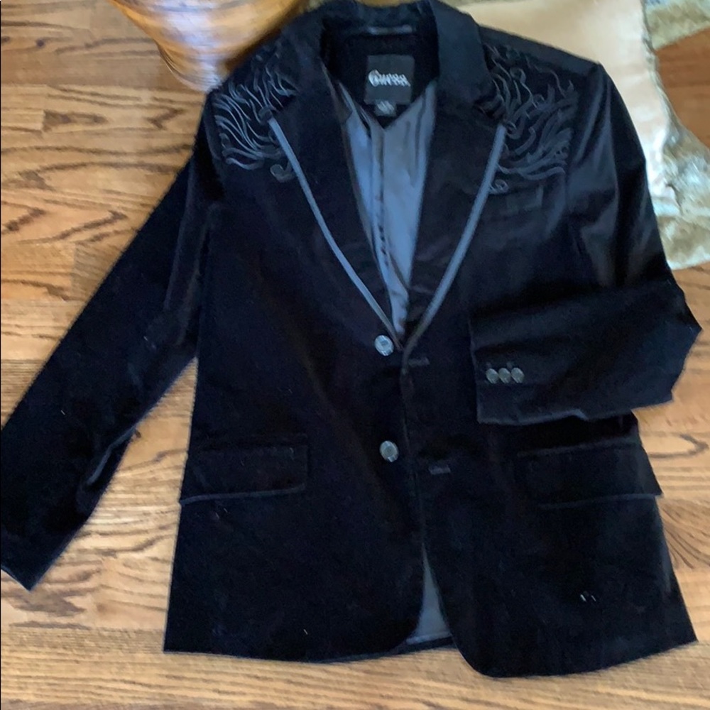 Men’s velvet jacket by Guess